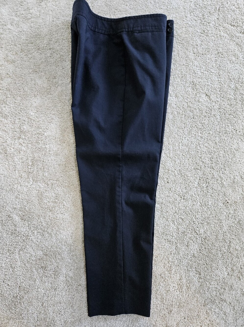 Talbots Women's Navy Pants - Slim Straight